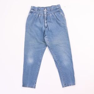 90s Womens 12 Faded Distressed High Rise Jeans USA